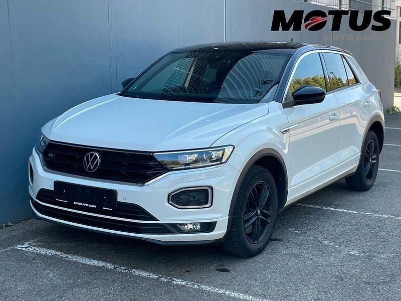 Weiß Gebraucht 2021 VW T-Roc R-line SUV | 17.770 € - Bild 1/4
