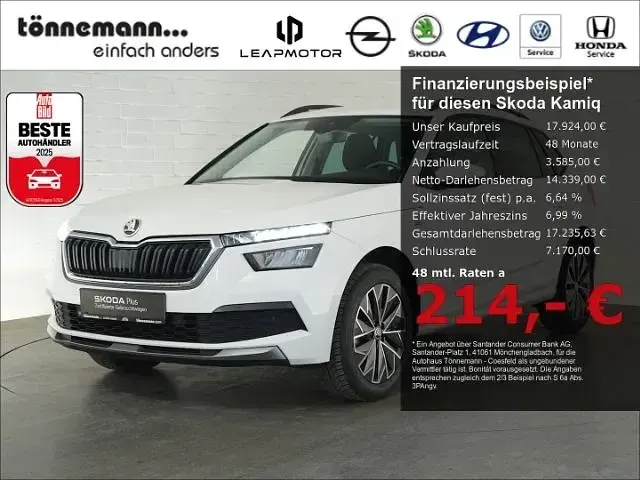 Gebraucht Skoda Kamiq Drive 116 PS (85 kW) 2020 SUV