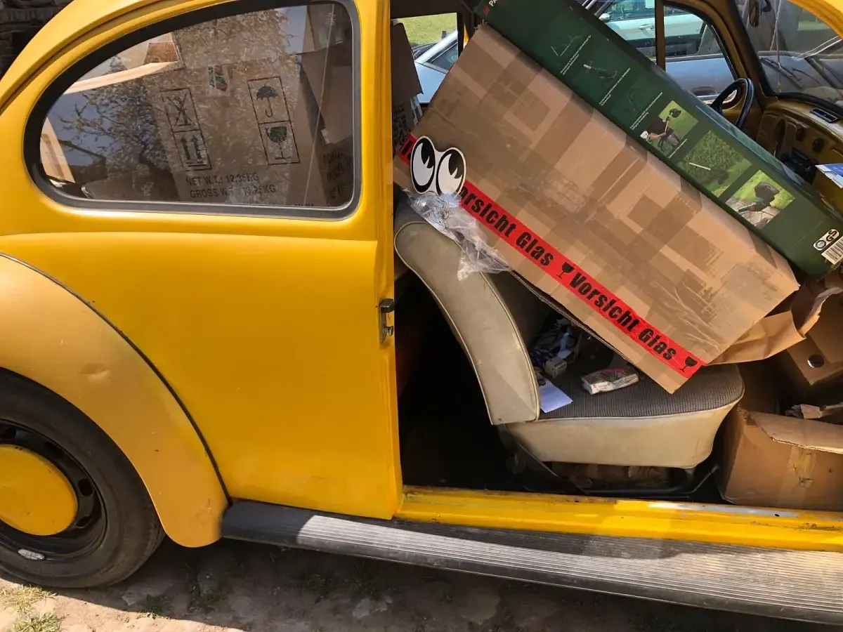 Gebraucht VW Käfer 34 PS (25 kW) 1968 Gelb Kleinwagen