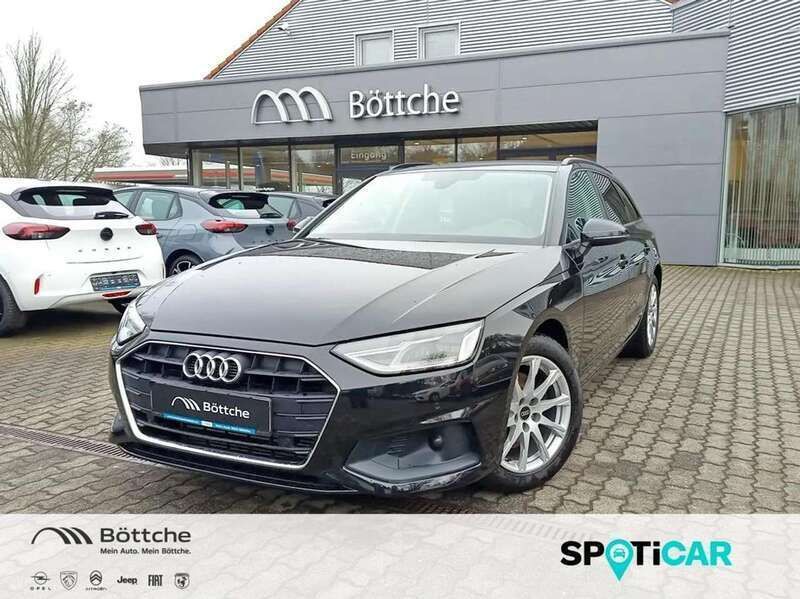 Mythosschwarz metallic Gebraucht 2021 Audi A4 Advanced Kombi | 24.750 € (Guter Preis) - Bild 1/4