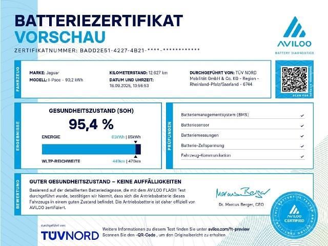 Gebraucht Jaguar I-Pace R 297 kW (405 PS) 2023 Blau SUV
