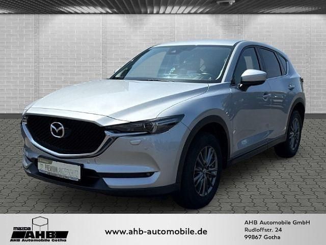 Diamantsilber metallic Gebraucht 2018 Mazda CX-5 Exclusive SUV | 22.490 € (Fairer Preis) - Bild 1/4