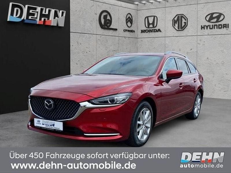 Gebraucht Mazda 6 Active 194 PS (142 kW) 2023 Soul red crystal m (metallic) Kombi