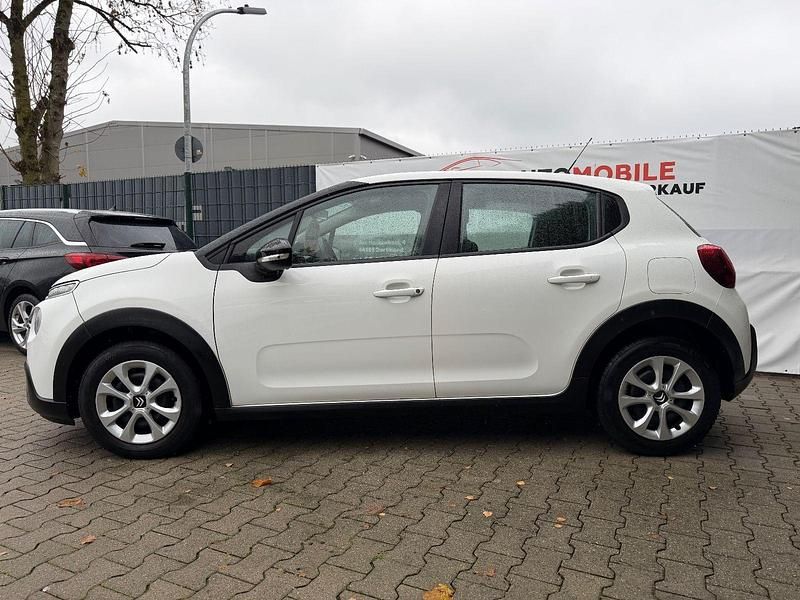 Gebraucht Citroën C3 Feel 102 PS (75 kW) 2020 Weiß Kleinwagen