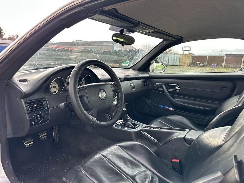 Gebraucht Mercedes SLK230 193 PS (141 kW) 1997 Grau Cabrio