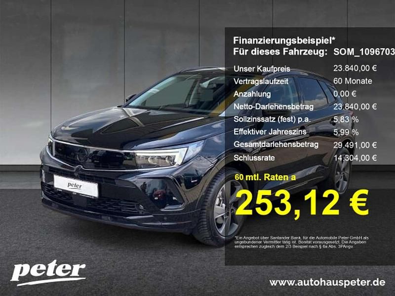 Lackierung schwarz perla nera/ Gebraucht 2024 Opel Grandland X GS Line SUV | 23.840 € (Fairer Preis) - Bild 1/4