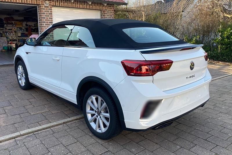 Gebraucht VW T-Roc Cabriolet 150 PS (110 kW) 2025 Weiß Cabrio