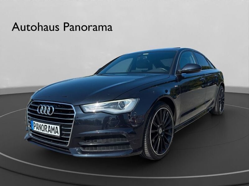 Mondscheinblau metallic Gebraucht 2016 Audi A6 S-Line Limousine | 15.990 € (Superpreis) - Bild 1/4
