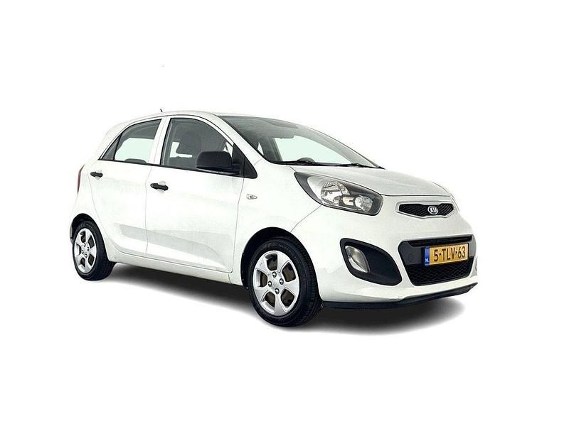 Gebraucht Kia Picanto 69 PS (50 kW) 2014 Weiß Kleinwagen