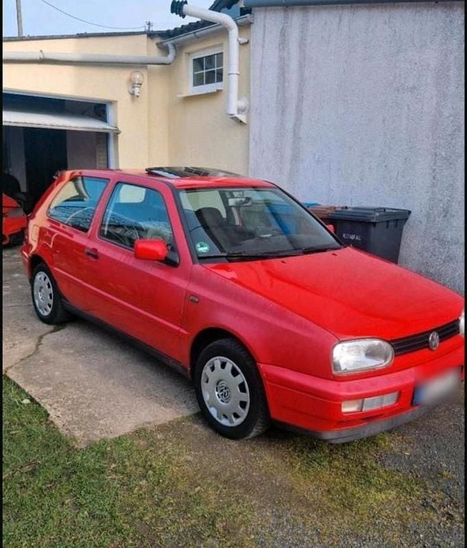 Gebraucht VW Golf III 75 PS (55 kW) 1997 Rot Kleinwagen