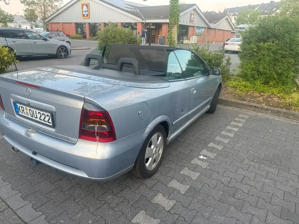 Gebraucht Opel Astra Cabriolet 125 PS (91 kW) 2003 Grau Cabrio