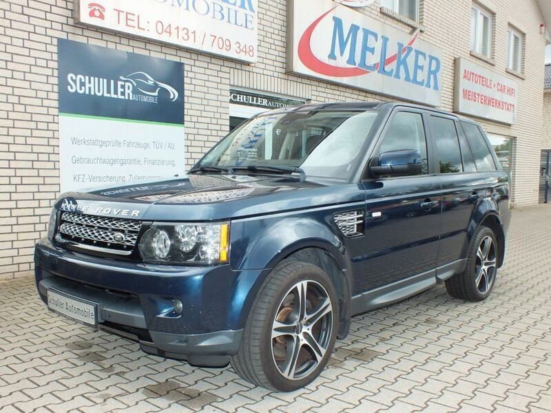 Blau Gebraucht 2013 Land Rover Range Rover Sport SE SUV | 14.990 € (Guter Preis) - Bild 1/4