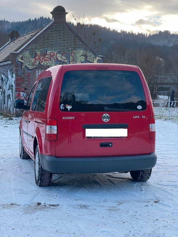 Gebraucht VW Caddy Life 102 PS (75 kW) 2006 Rot Van / Kleinbus