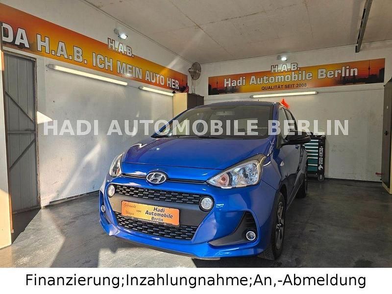 Blau Gebraucht 2018 Hyundai i10 Passion Kleinwagen | 13.499 € (Fairer Preis) - Bild 1/4
