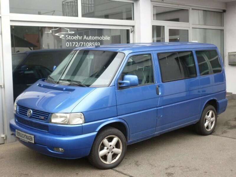 Technoblau met Gebraucht 2002 VW T4 Van | 8.485 € (Fairer Preis) - Bild 1/4