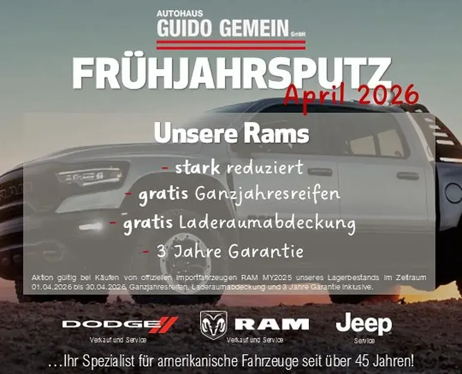Nowe Dodge Ram 420 KM (308 kW) 2025 Czarny Pickup