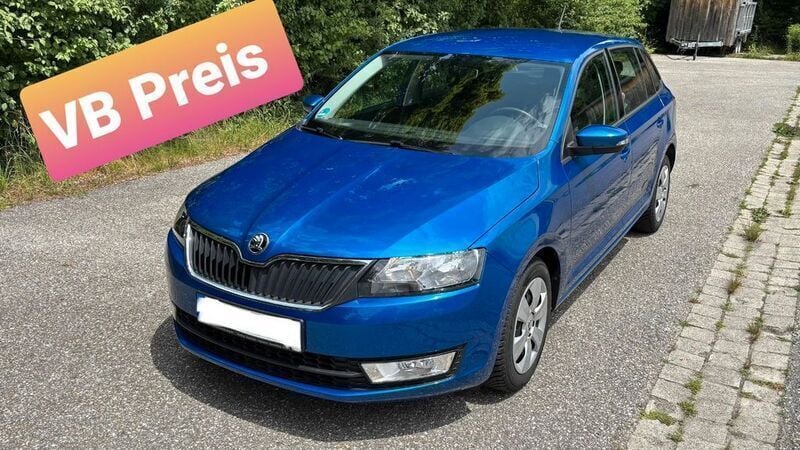 Blau Gebraucht 2016 Skoda Rapid Limousine | 10.299 € (Fairer Preis) - Bild 1/4