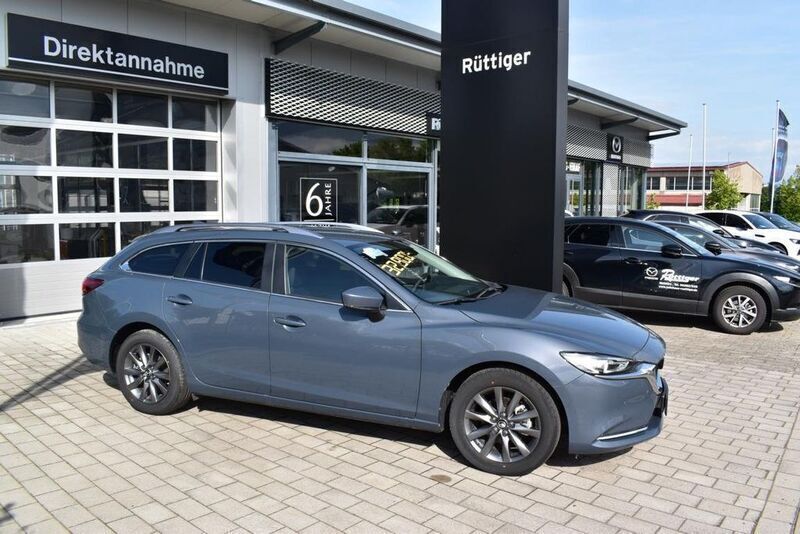 Polymetal grey Gebraucht 2023 Mazda 6 Center-Line Kombi | 32.900 € (Etwas zu teuer) - Bild 1/4