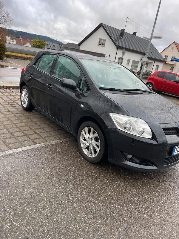 Gebraucht Toyota Auris 124 PS (91 kW) 2009 Schwarz Kleinwagen