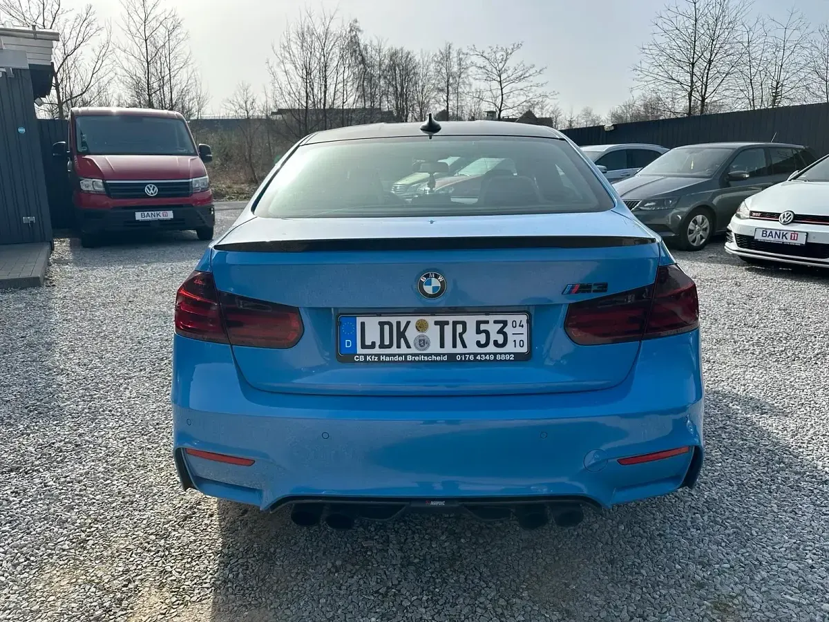 Gebraucht BMW M3 Shadowline 431 PS (317 kW) 2014 Blau Limousine