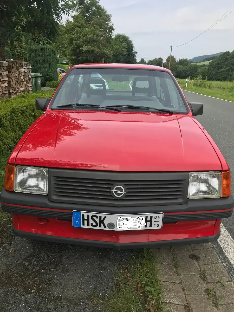 Gebraucht Opel Corsa 60 PS (44 kW) 1990 Rot Kleinwagen