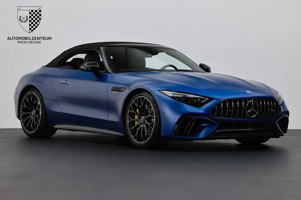 Gebraucht Mercedes SL63 AMG AMG 585 PS (430 kW) 2022 Spektralblau magno Cabrio