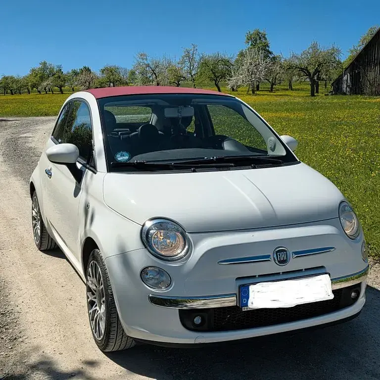 Używany Fiat 500C 86 KM (63 kW) 2012 Biały Kabriolet