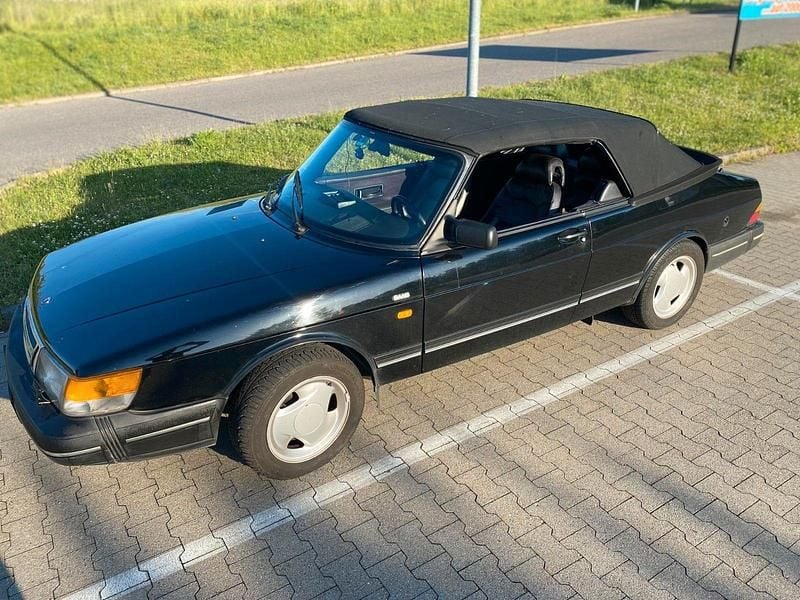 Gebraucht Saab 900 Cabriolet 126 PS (92 kW) 1991 Schwarz Cabrio