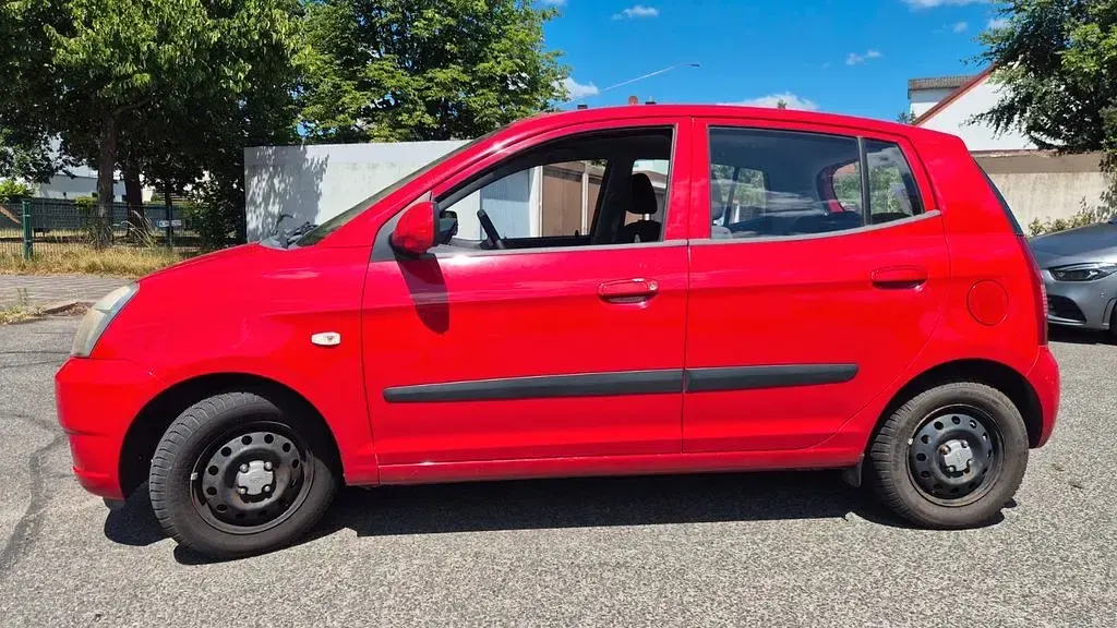 Gebraucht Kia Picanto LX 65 PS (47 kW) 2004 Rot Kleinwagen