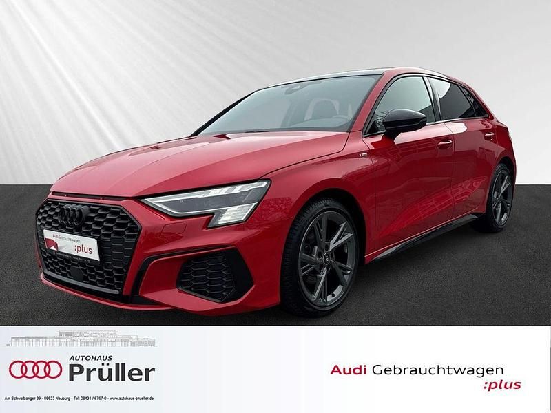 Gebraucht Audi A3 S-Line 150 PS (110 kW) 2022 Tangorot metallic (rot) Limousine