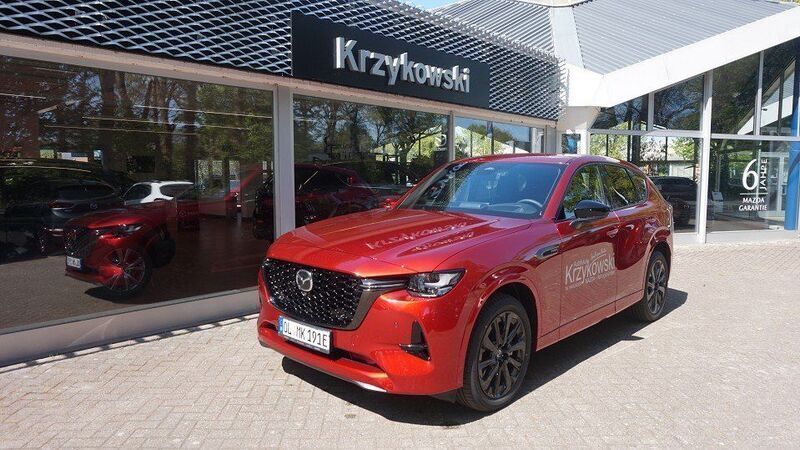 Rot Gebraucht 2025 Mazda CX-60 Homura-Line SUV | 50.990 € (Teuer) - Bild 1/4