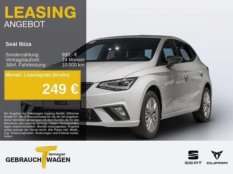 "nevada" weiss Neu 2024 Seat Ibiza XCELLENCE Limousine | 19.480 € (Superpreis) - Bild 1/4