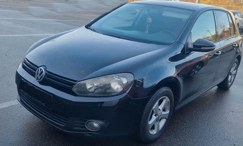 Gebraucht VW Golf VI Trendline 80 PS (58 kW) 2011 Schwarz Kleinwagen