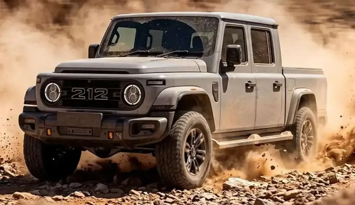 Neu BAW 212 190 PS (139 kW) 2026 Grau Pickup