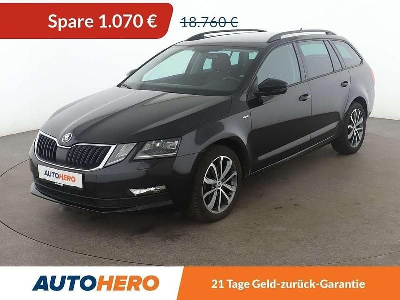 Schwarz Gebraucht 2019 Skoda Octavia Soleil Kombi | 17.560 € (Fairer Preis) - Bild 1/3