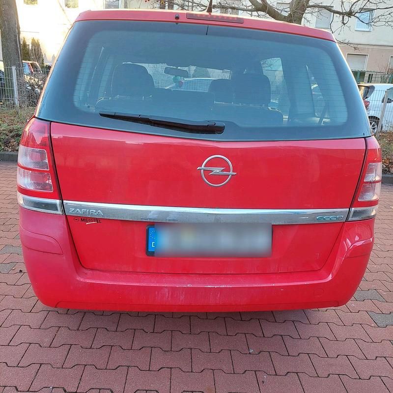 Gebraucht Opel Zafira 115 PS (84 kW) 2009 Rot Van / Kleinbus