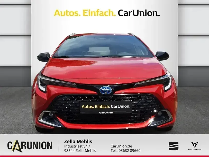 Gebraucht Toyota Corolla 140 PS (102 kW) 2025 Karminarot (rot) Kombi