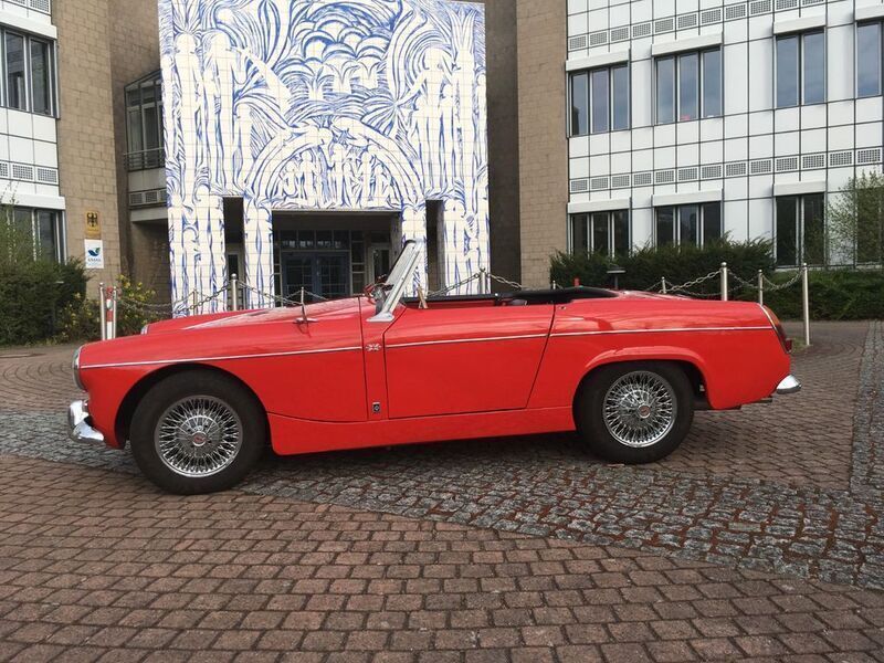 Rot Gebraucht 1962 MG Midget Cabrio | 17.500 € - Bild 1/4