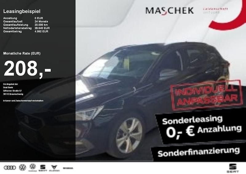 Midnight schwarz metallic Gebraucht 2024 Seat Leon ST FR Kombi | 26.840 € (Guter Preis) - Bild 1/4