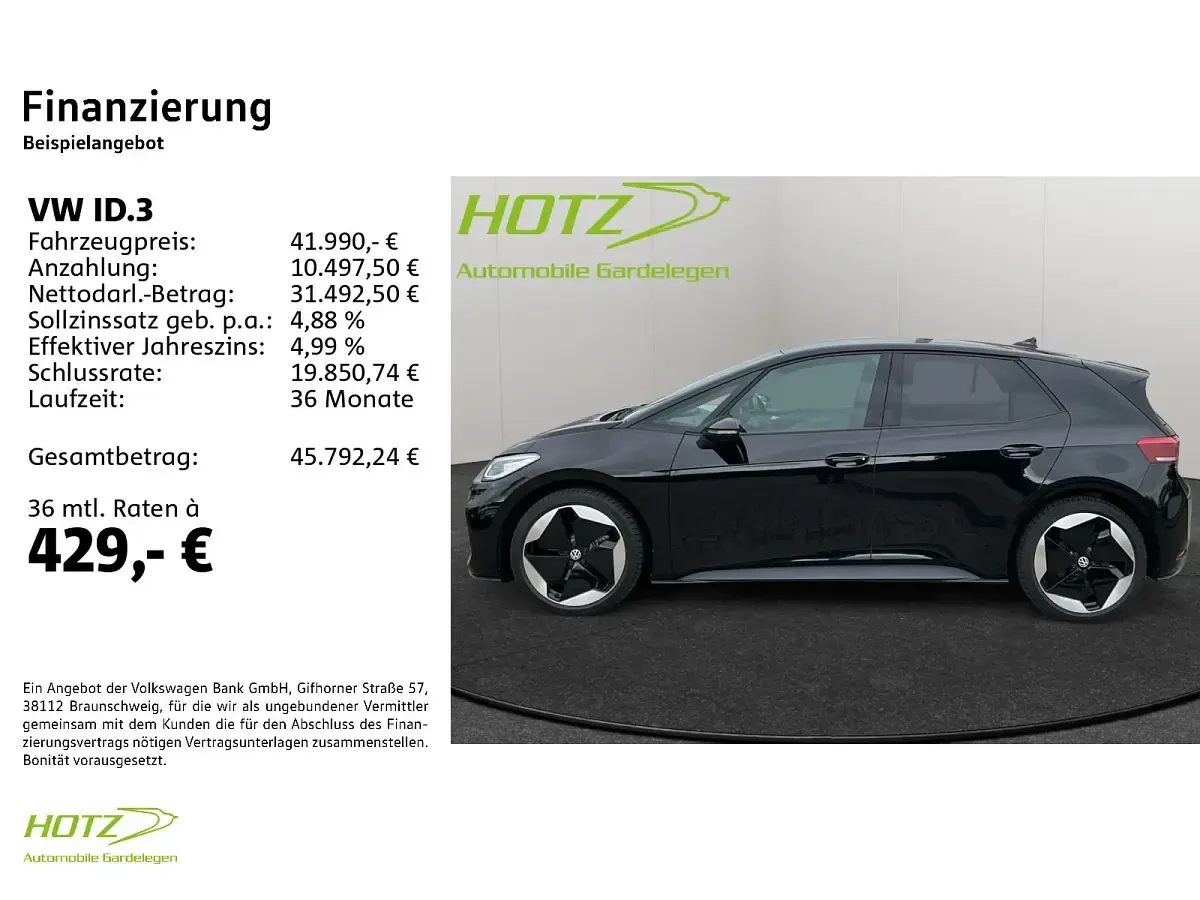 Gebraucht VW ID.3 Pro 169 kW (231 PS) 2025 Kleinwagen