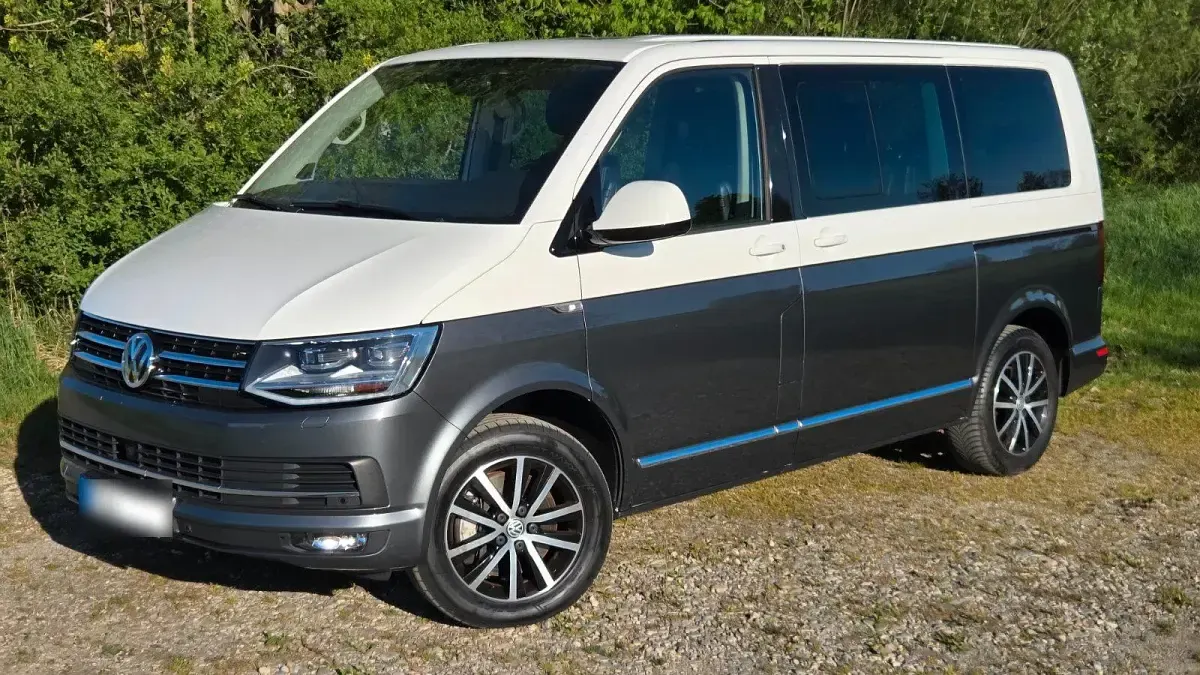 Second-hand VW Multivan Highline 199 CP (146 kW) 2019 Alb Monovolum