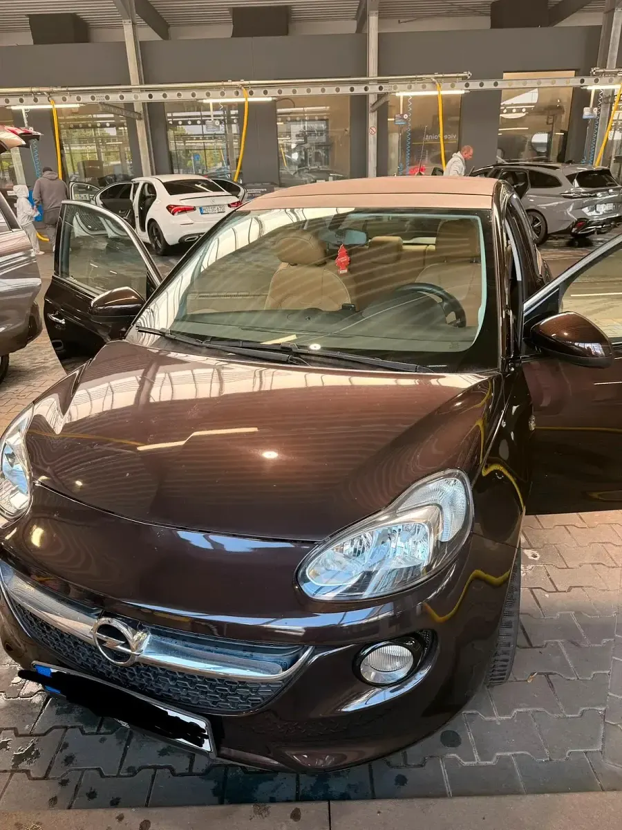 Używany Opel Adam 70 KM (51 kW) 2018 Purpurowy Hatchback