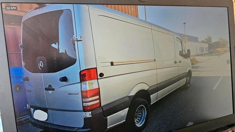 Gebraucht Mercedes Sprinter 163 PS (119 kW) 2018 Grau Van