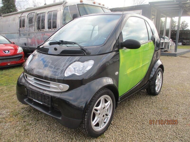 Schwarz Gebraucht 2002 Smart ForTwo Coupé Basis Cabrio | 1.450 € (Superpreis) - Bild 1/4