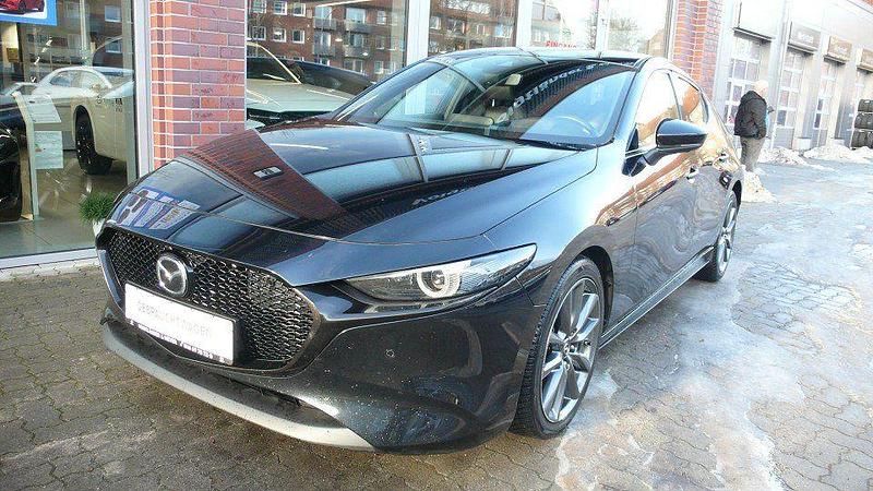 Gebraucht Mazda 3 Selection 122 PS (89 kW) 2019 Jet black Limousine