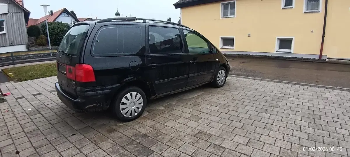 Gebraucht VW Sharan 2002 Schwarz Van / Kleinbus
