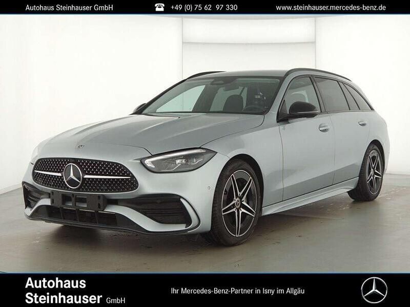 Silber Gebraucht 2023 Mercedes C180 AMG line Kombi | 35.900 € (Etwas zu teuer) - Bild 1/4