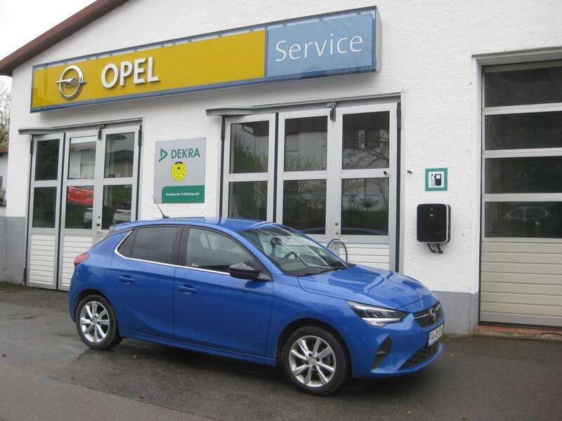 Perl blau Gebraucht 2021 Opel Corsa Elegance Limousine | 15.900 € (Teuer) - Bild 1/4
