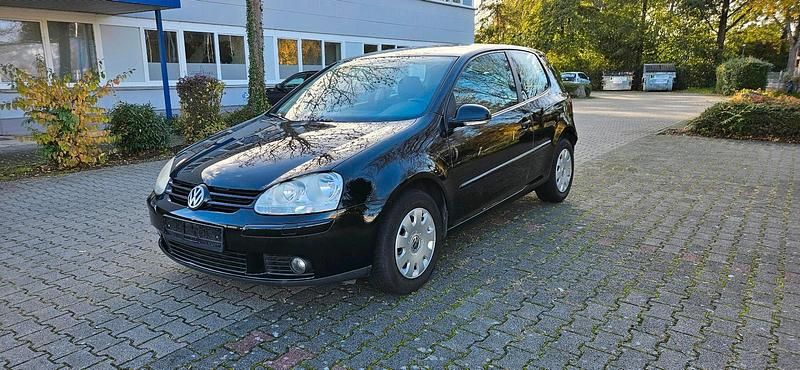 Schwarz Gebraucht 2006 VW Golf V Goal Kleinwagen | 1.100 € (Superpreis) - Bild 1/4
