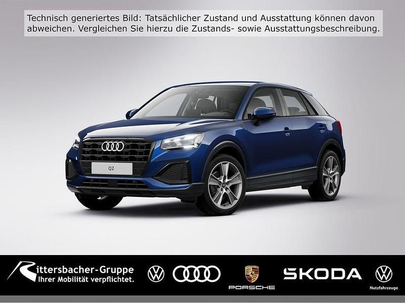 Neu Audi Q2 Advanced Plus 150 PS (110 kW) 2025 Blau SUV